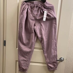 H&M Mauve Jogger Pants